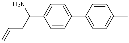 1-[4-(4-METHYLPHENYL)PHENYL]BUT-3-ENYLAMINE 结构式