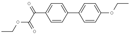 ethyl 2-(4'-ethoxy-[1,1'-biphenyl]-4-yl)-2-oxoacetate 结构式