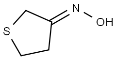 (E)-dihydrothiophen-3(2H)-one oxime 结构式