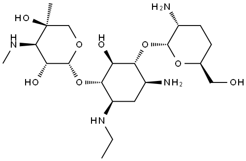 Etimicin Impurity 4 结构式