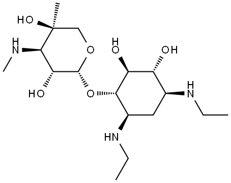 Etimicin Impurity 3 结构式