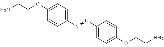 4,4'-di(2-aminoethoxy)azobenzene 结构式