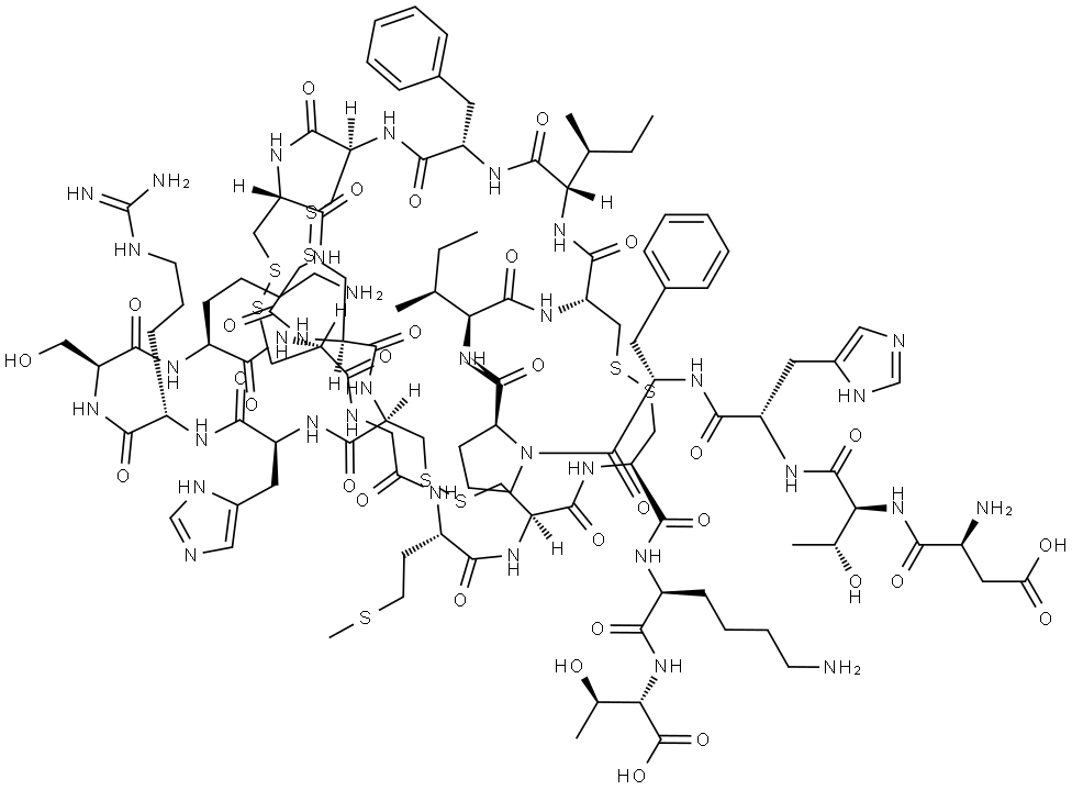 铁调素 结构式