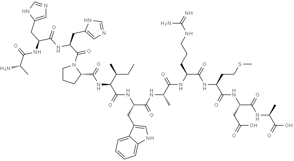 强模拟抗原肽BDC2.5 MIMOTOPE 结构式