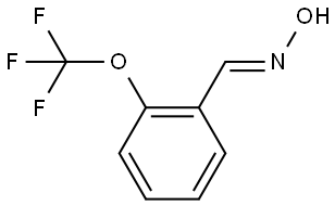 Benzaldehyde, 2-(trifluoromethoxy)-, oxime, [C(E)]- 结构式