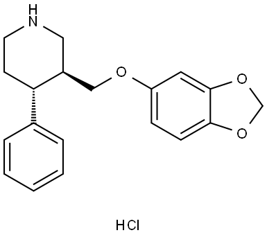 帕罗西汀杂质1 结构式