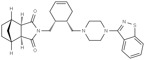 鲁拉西酮杂质20 结构式