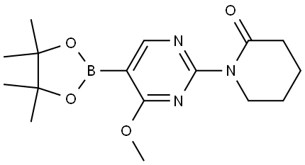 1-[4-Methoxy-5-(4,4,5,5-tetramethyl-1,3,2-dioxaborolan-2-yl)-2-pyrimidinyl]-2... 结构式