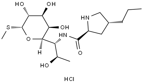 盐酸林可霉素杂质C 结构式