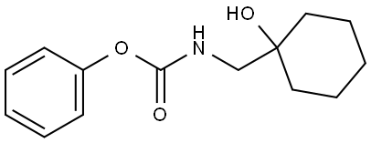 N-((1-hydroxycyclohexyl)methyl)benzamide 结构式