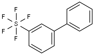 Sulfur, [1,1'-biphenyl]-3-ylpentafluoro-, (OC-6-21)- 结构式