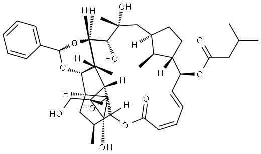 TRIGOTHYSOID N 结构式