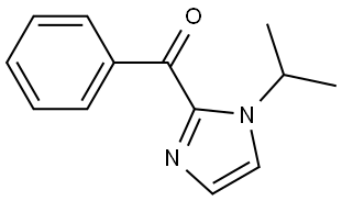 1-(1-Methylethyl)-1H-imidazol-2-yl]phenylmethanone 结构式