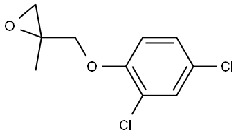 Oxirane, 2-[(2,4-dichlorophenoxy)methyl]-2-methyl- 结构式