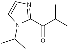 2-Methyl-1-[1-(1-methylethyl)-1H-imidazol-2-yl]-1-propanone 结构式