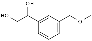 1-[3-(Methoxymethyl)phenyl]-1,2-ethanediol 结构式
