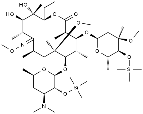 克拉霉素杂质37 结构式