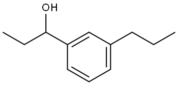 α-Ethyl-3-propylbenzenemethanol 结构式