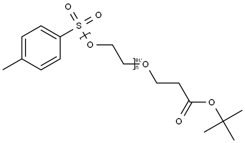 Tos-PEG13-t-butyl ester 结构式