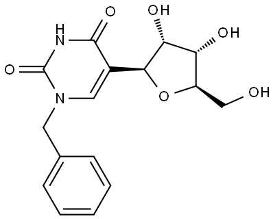 N1-Benzyl pseudouridine 结构式