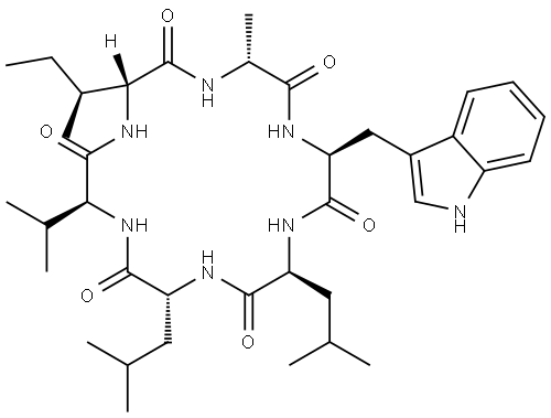 细菌素 结构式