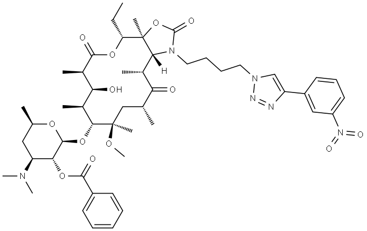 索利霉素中间体(N-4) 结构式