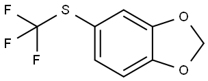 5-[(Trifluoromethyl)thio]- 结构式