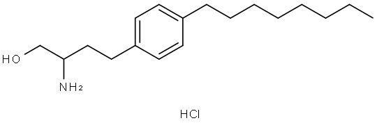 芬戈莫德杂质12盐酸 结构式