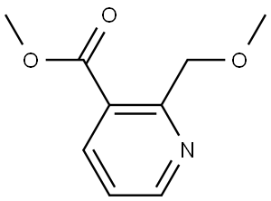 methyl 2-(methoxymethyl)nicotinate 结构式