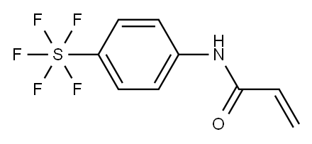 (OC-6-21)-Pentafluoro[4-[(1-oxo-2-propen-1-yl)amino]phenyl]sulfur 结构式