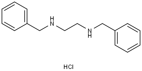 N',N'-二苯甲酰基丙烷-1,2-二胺二盐酸盐 结构式