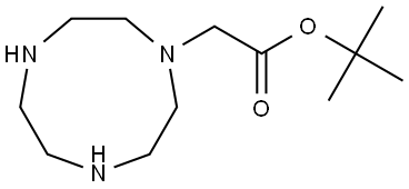 [1,4,7]TRIAZONAN-1-YL-ACETIC ACID TERT-BUTYL ESTER 结构式