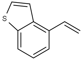 4-vinylbenzo[b]thiophene 结构式