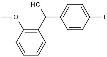 (4-iodophenyl)(2-methoxyphenyl)methanol 结构式