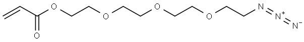 AZIDO-PEG4-ACRYLATE 结构式