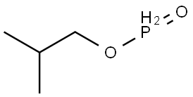 Phosphinic acid, 2-methylpropyl ester 结构式