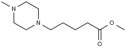 methyl 5-(4-methylpiperazin-1-yl)pentanoate 结构式