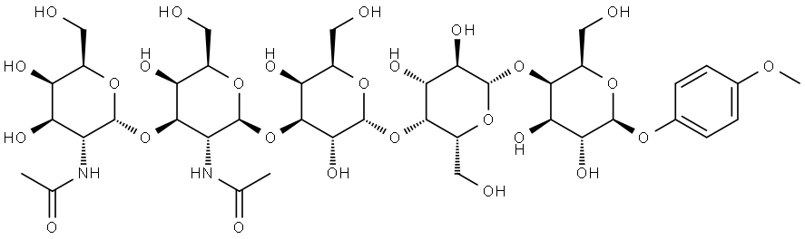 FORSSMAN PENTAOSE MP GLYCOSIDE 结构式