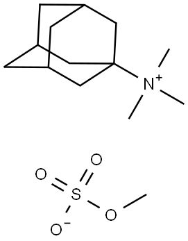 1- ADAMANTYL TRIMETHYL AMMONIUM METHOSULFATE 结构式