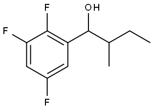 2,3,5-Trifluoro-α-(1-methylpropyl)benzenemethanol 结构式