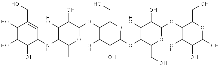 阿卡波糖EP杂质E 结构式