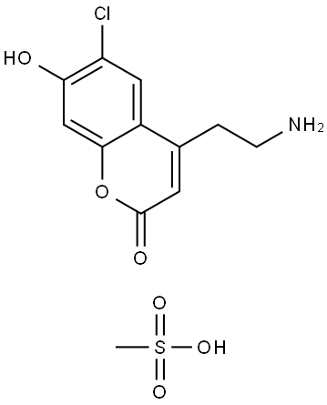 FFN 102甲磺酸盐 结构式