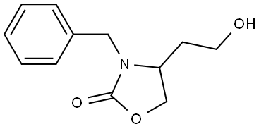 2-Oxazolidinone, 4-(2-hydroxyethyl)-3-(phenylmethyl)- 结构式