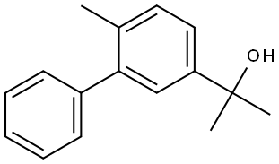 α,α,6-Trimethyl[1,1'-biphenyl]-3-methanol 结构式