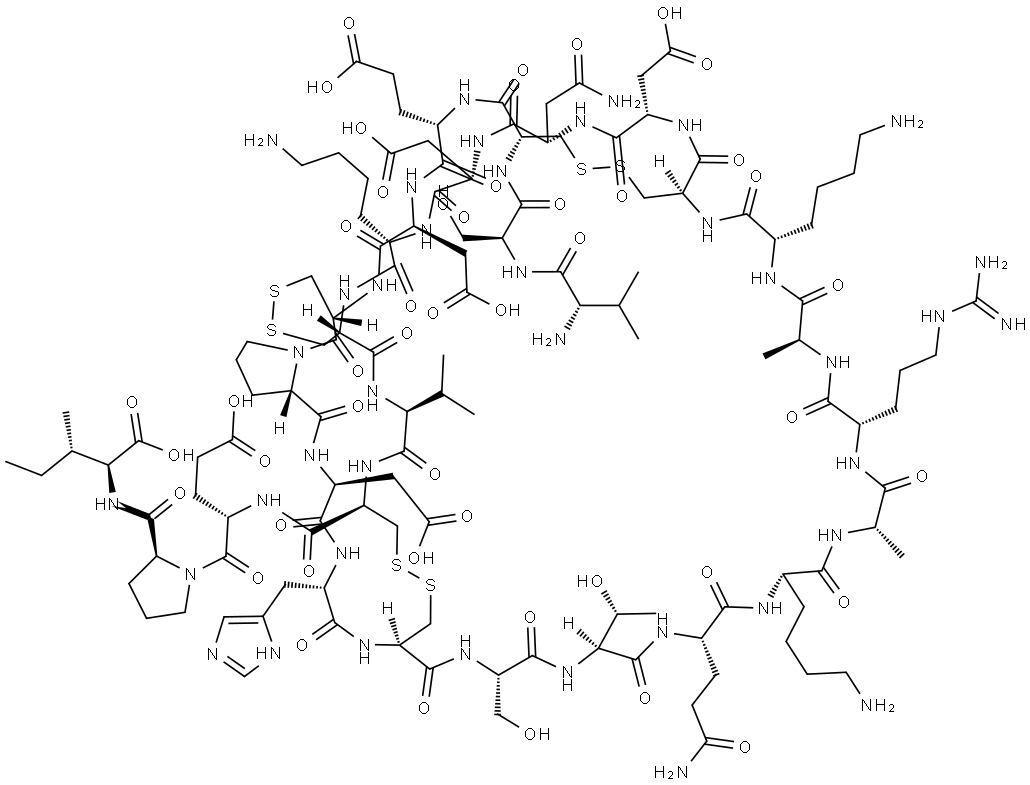 阻断剂多肽GATX2 结构式