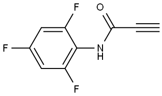 N-(2,4,6-Trifluorophenyl)-2-propynamide 结构式