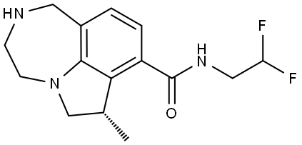 化合物 (S)-BEXICASERIN 结构式