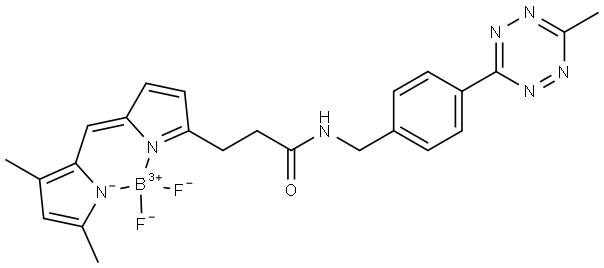 BDP FL METHYLTETRAZINE 结构式