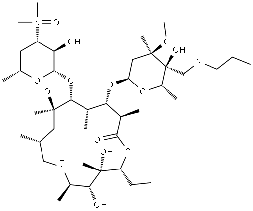 土拉霉素A杂质7 结构式