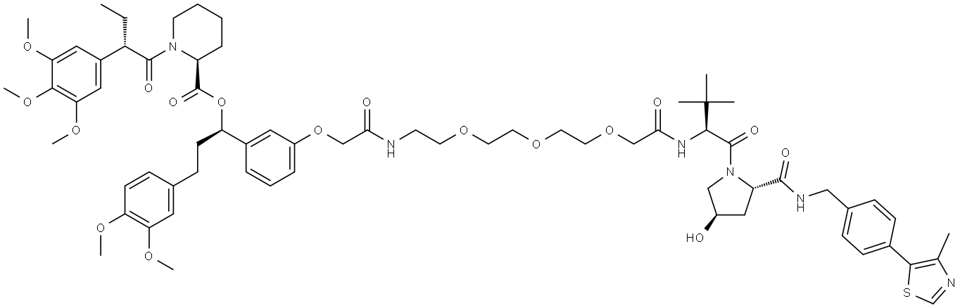 PROTAC FKBP Degrader-3 结构式